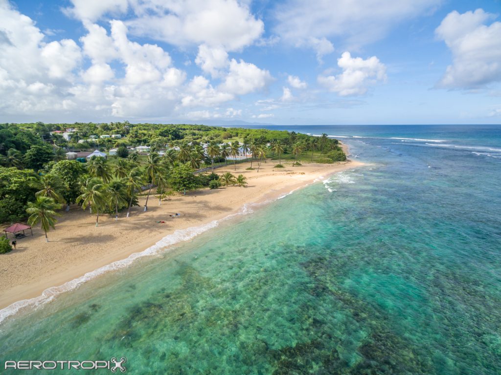 Plage de la chapelle - Anse Bertrand - Aerotropix - Drone - Aerotropix